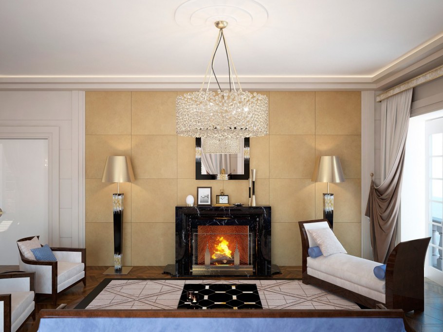 Камин Неоклассика арт деко