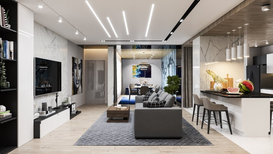 Современный стиль в интерьере