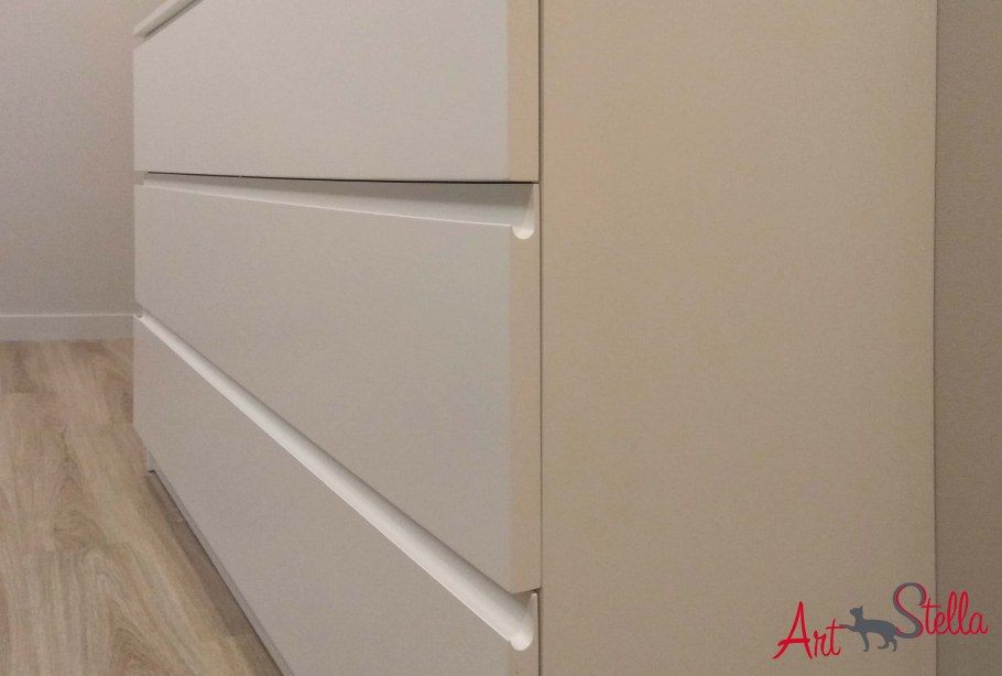 Фасады с интегрированной ручкой Эггер