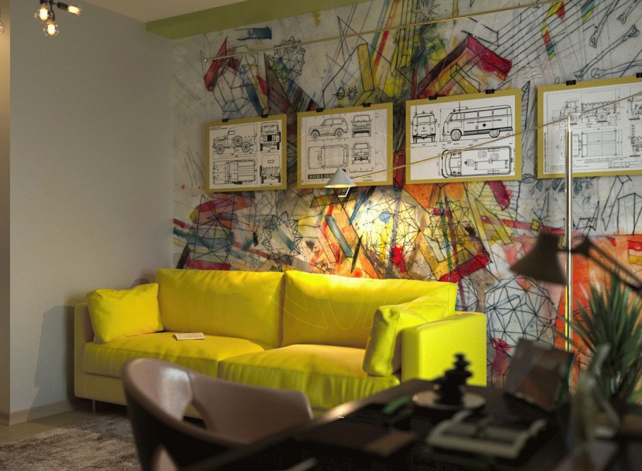 Влияние цвета в интерьере музея