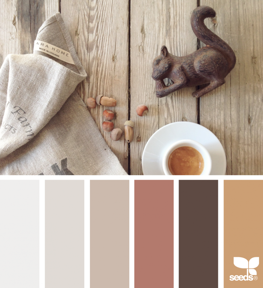 Коричневая палитра