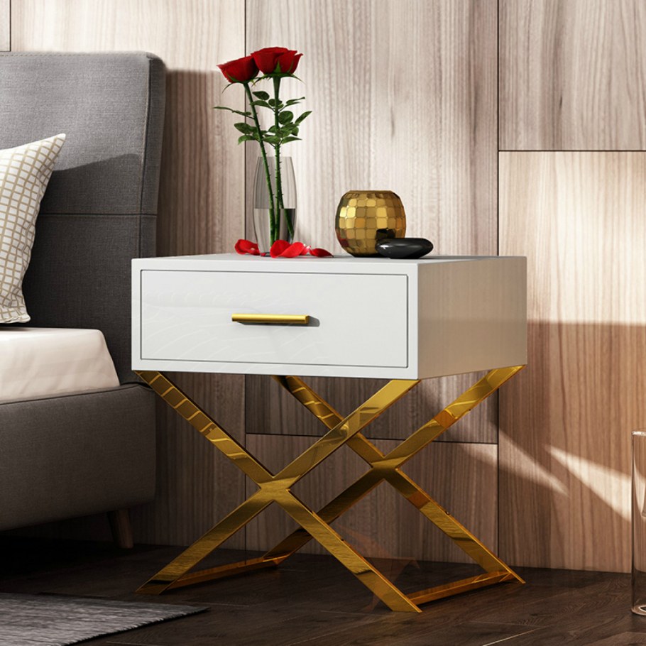 Комод Монтана, 1360х403х1044, Atelier/белый глянец