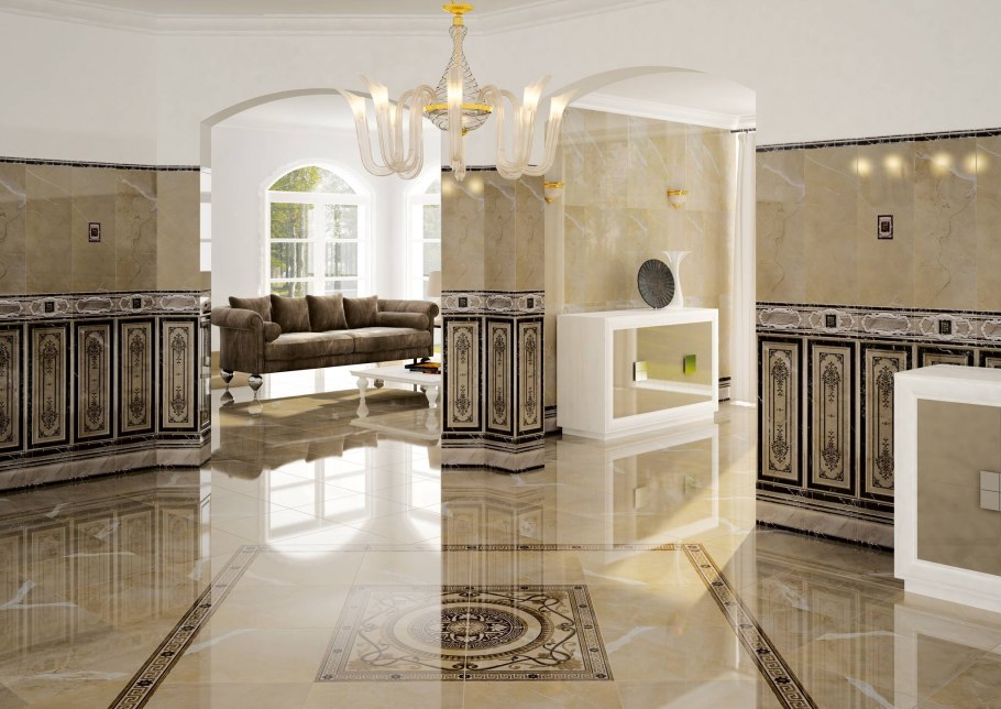 Плитка в Холл