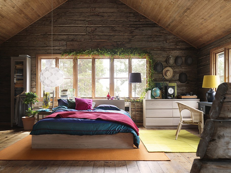 Интерьеры деревянных домов