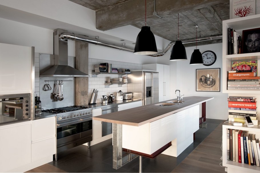Кухня лофт Индастриал