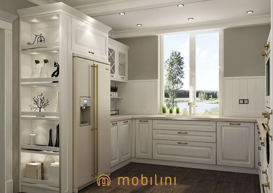 Пеналы на кухне современная классика