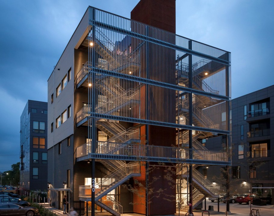 Индастриал стиль в экстерьере