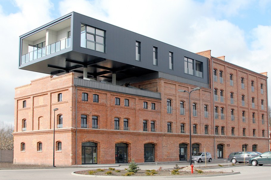 Кирпичное промышленное здание