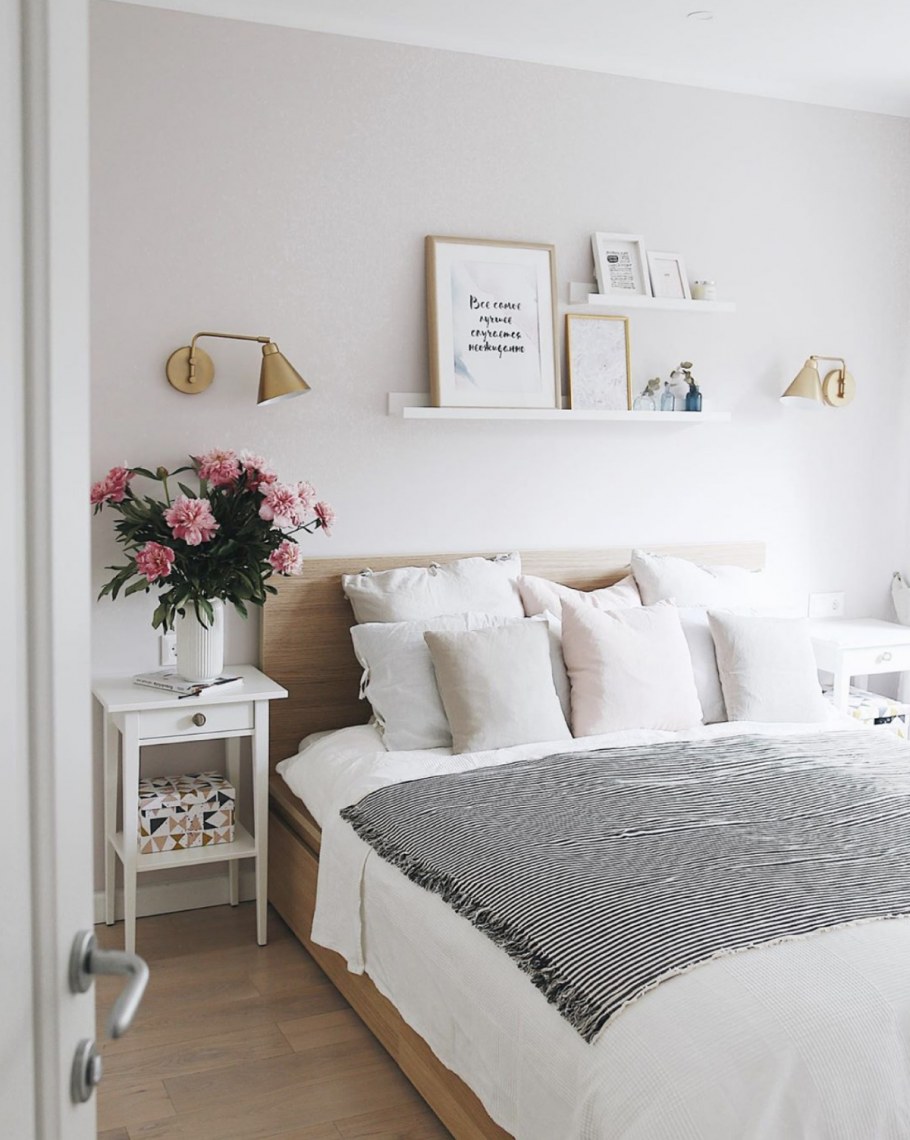 Цветовые решения заправленной кровати