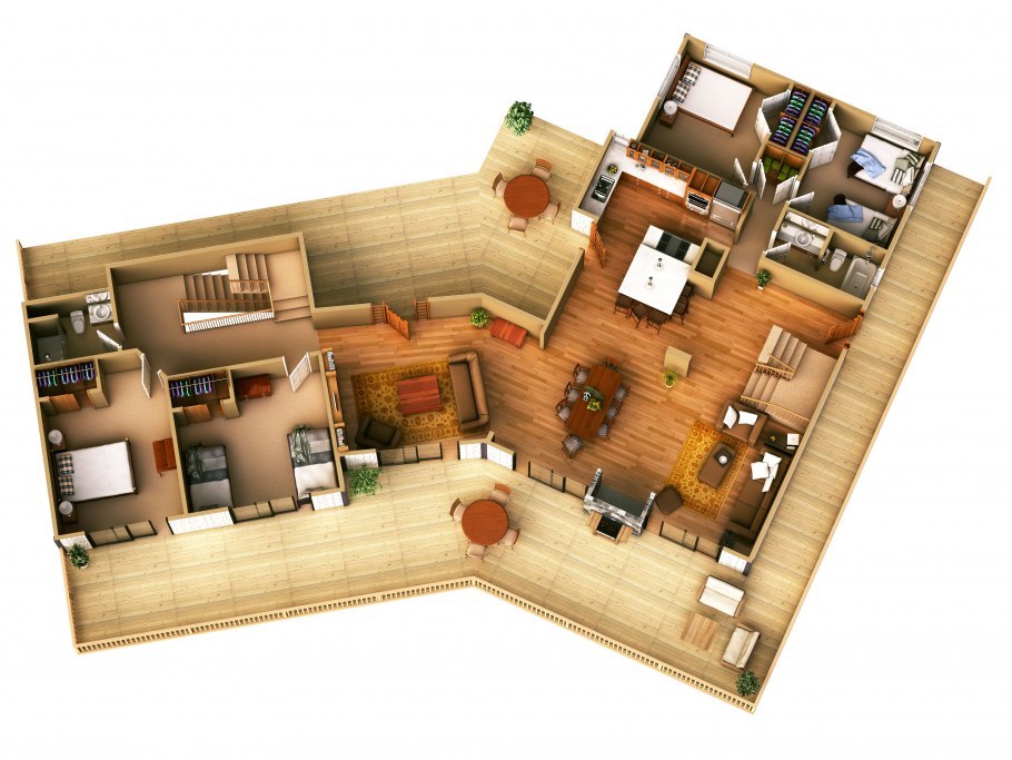 Красивые планировки домов