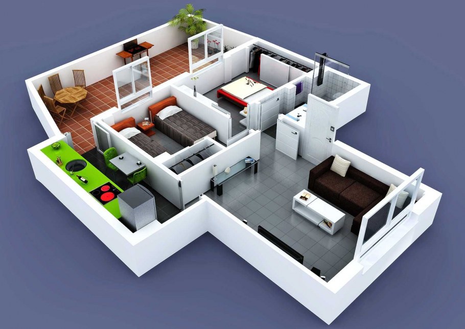 Макет квартиры