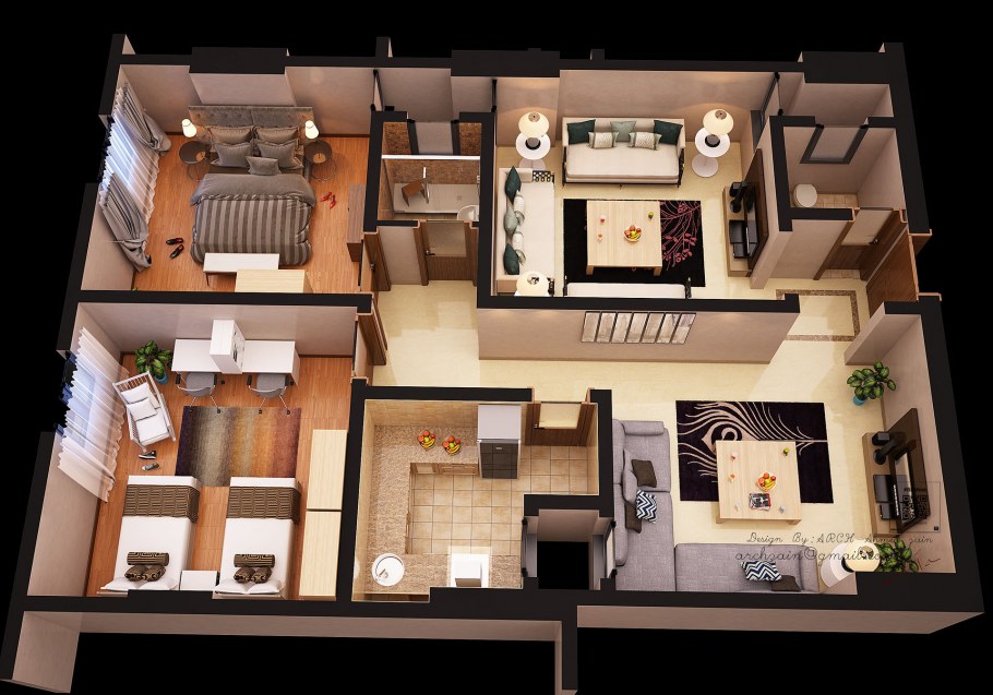 Красивые планировки домов