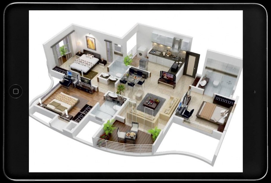 Большая квартира планировка