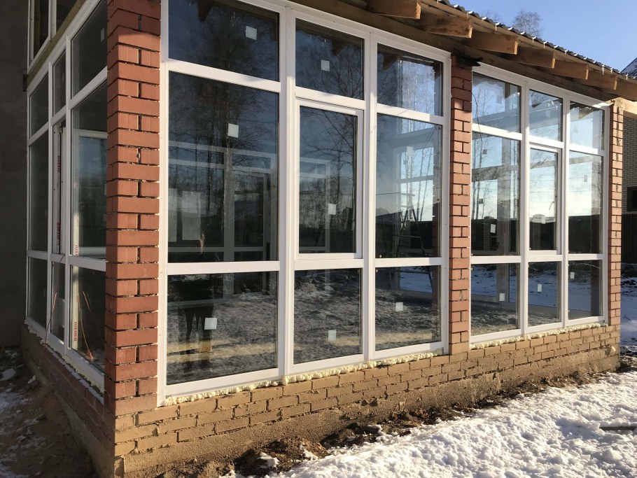 Витражные окна для веранды