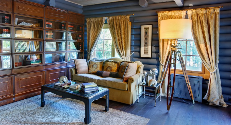 Кабинет в стиле Кантри