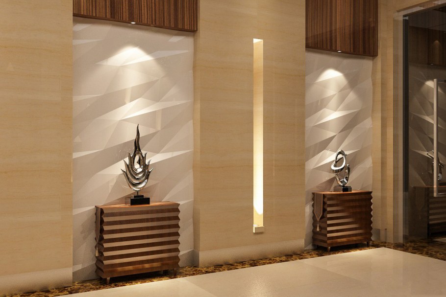 Настенные панели с подсветкой