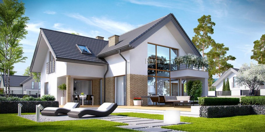 Домик в европейском стиле