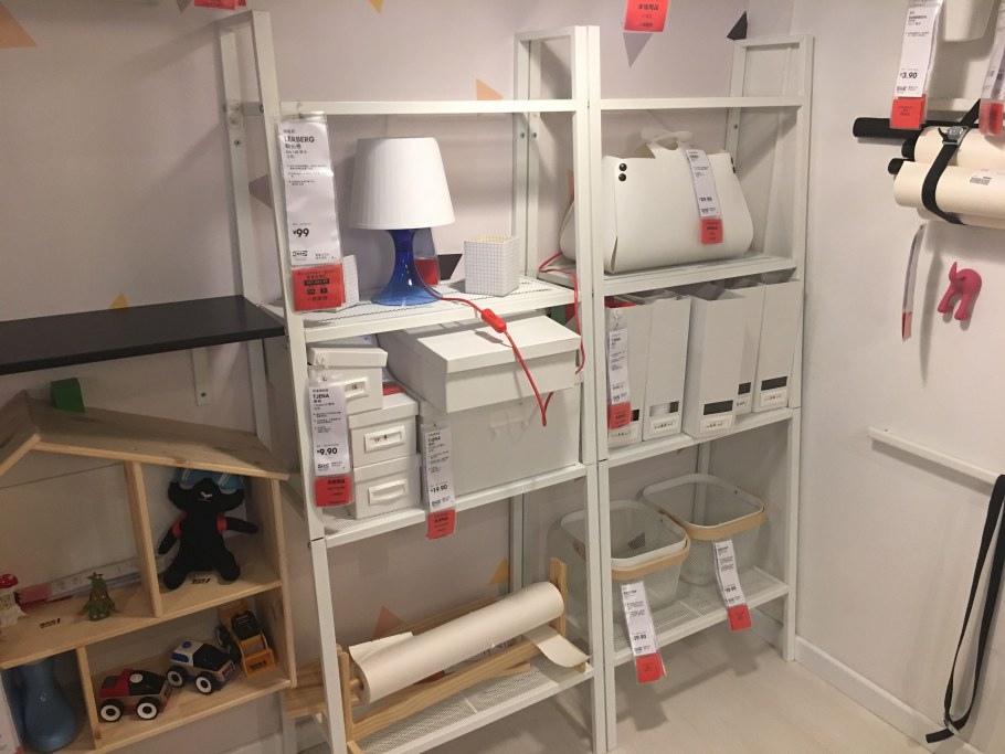 Стеллаж икеа ЛЭККЭ