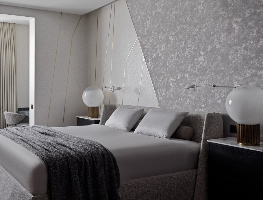 Интерьер в жемчужно серых тонах