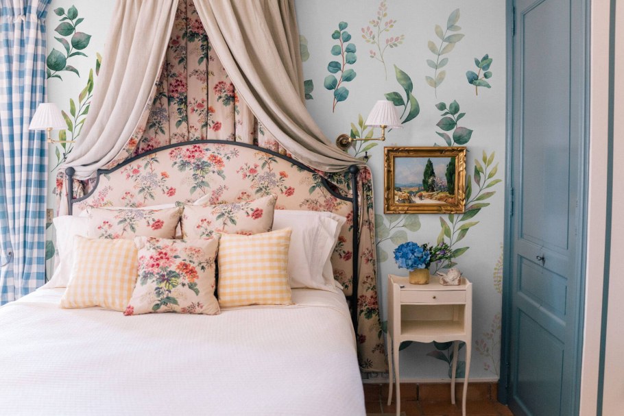 Спальня 9кв в стиле Прованс