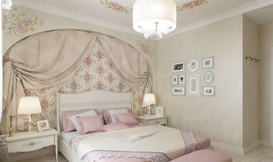 Маленькая спальня в прованском стиле