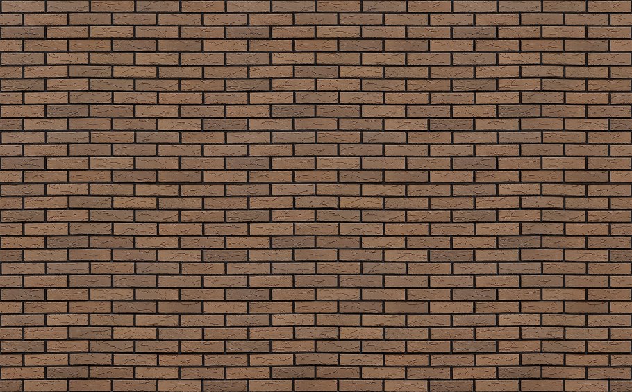 Кирпич коричневый кладка
