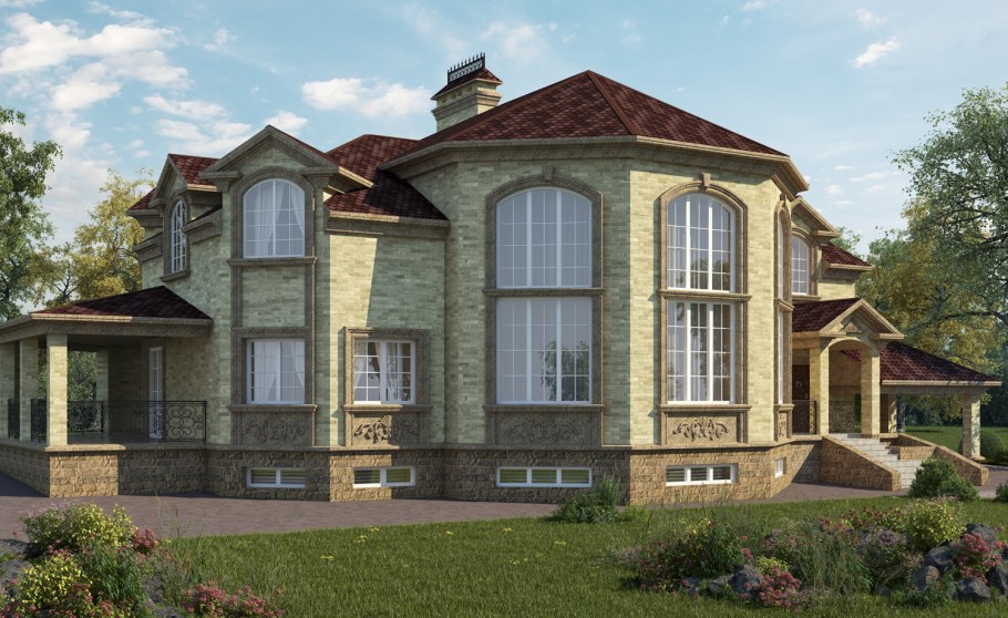 Зимний сад в эркере