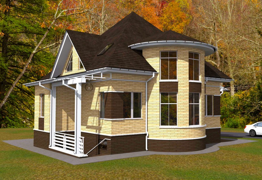 Американский стиль в интерьере загородного дома