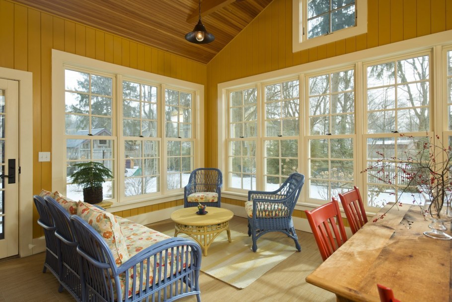 Зимний сад в средиземноморском стиле