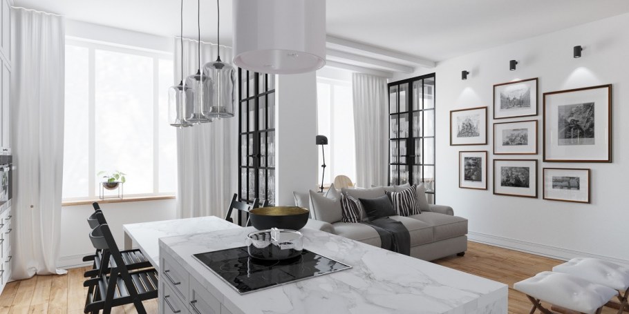 Аксессуары в скандинавском стиле для интерьера