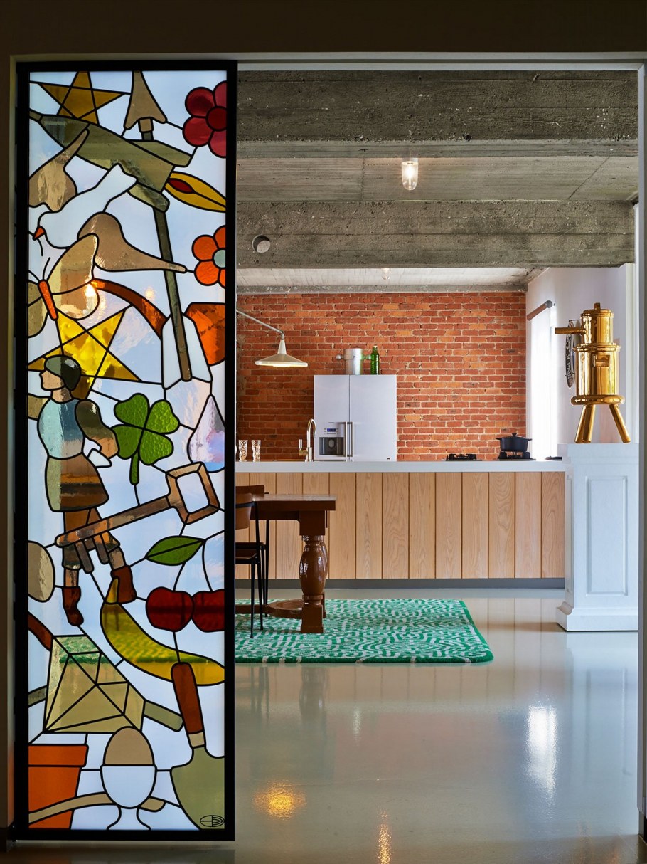 Витражи в интерьере