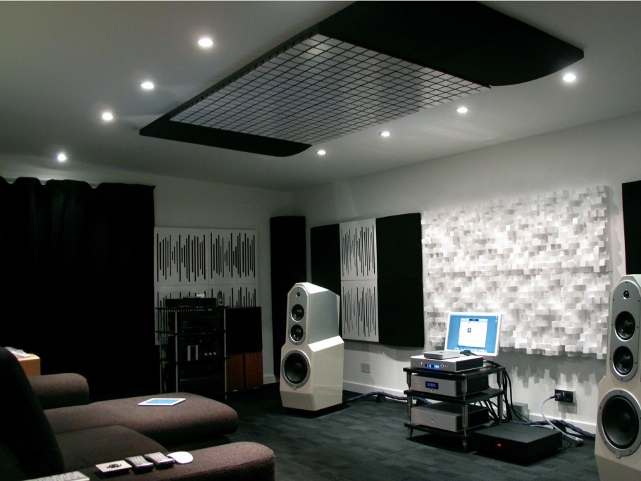 Акустический поролон в интерьере квартиры