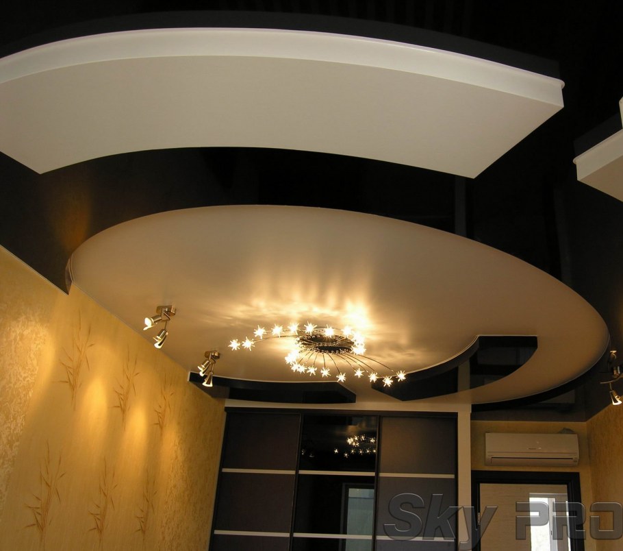 Многоуровневые подвесные потолки