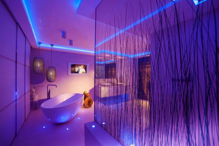 Ванная в стиле космос