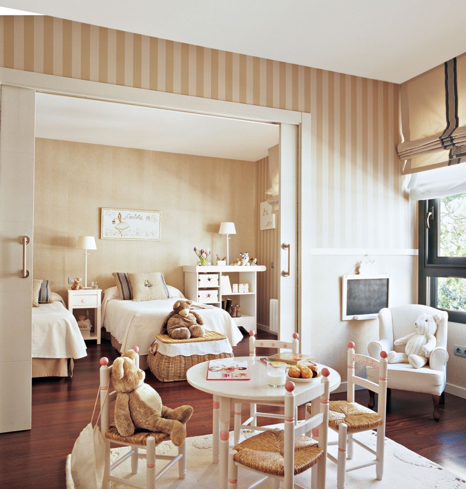 Интерьер тотал беж