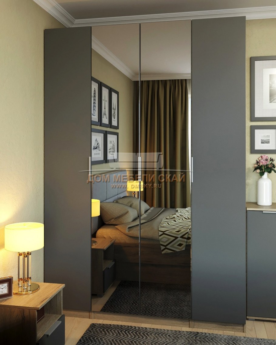 Спальня графит