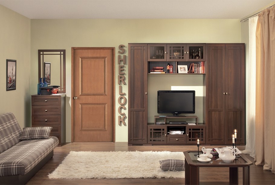 Гостиная Шерлок орех шоколадный