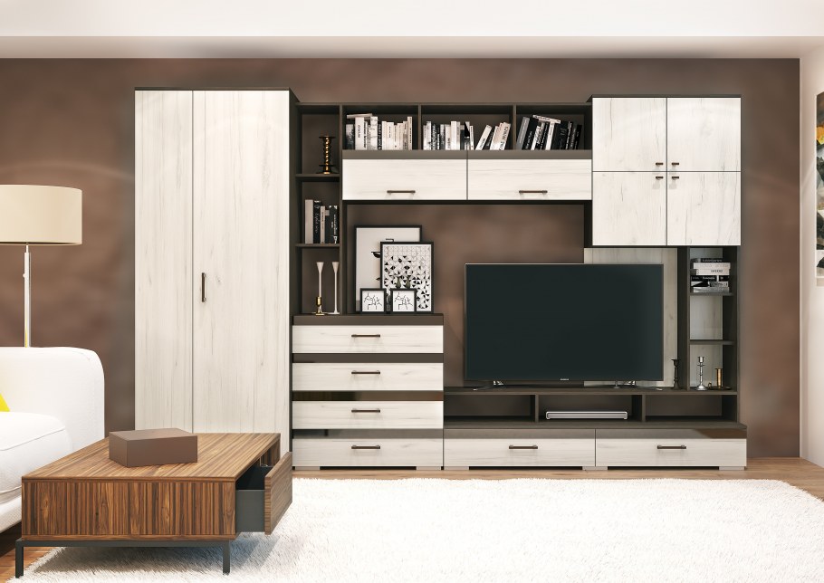 Стенка Коста ЛДСП фабрика Горизонт