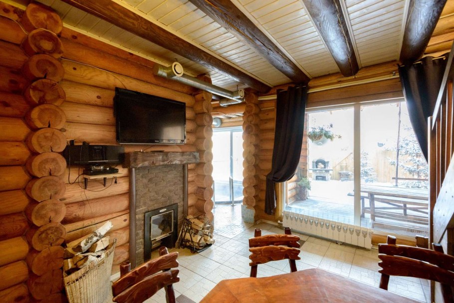 Отделка комнаты отдыха в бане