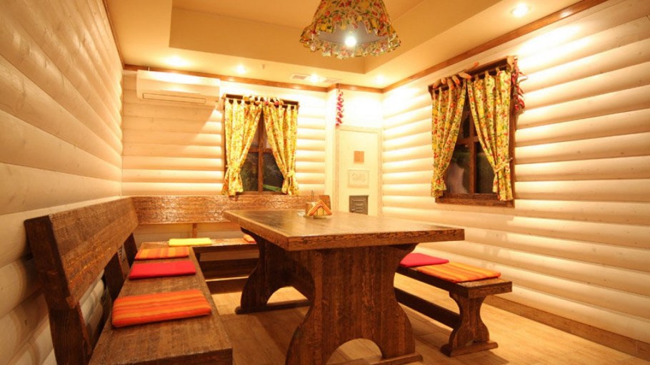 Мебель для предбанника современная