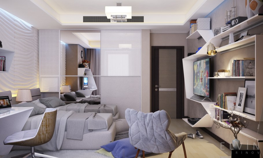 Планировка комнаты для подростка