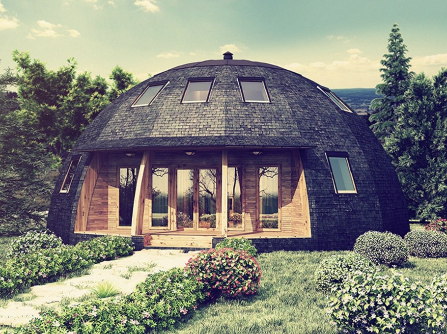 Купольный дом Добросфера планировка