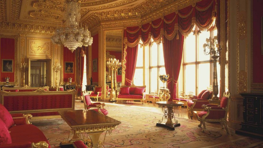 Спальня королевы Елизаветы в Букингемском Дворце