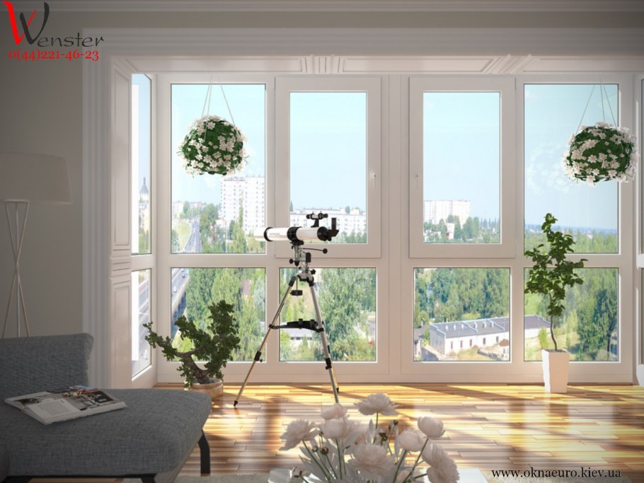 Панорамные окна