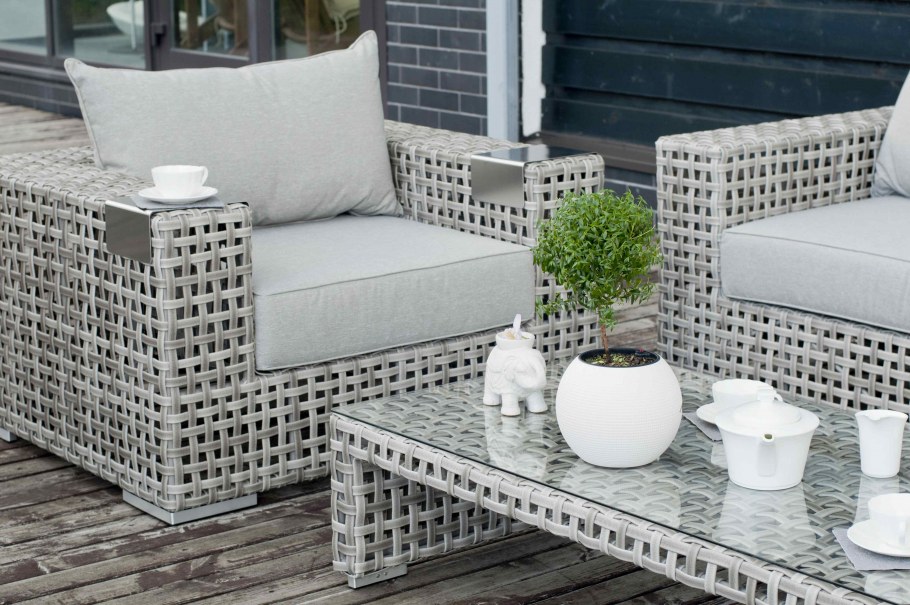 Кресло 4sis Тито - серый