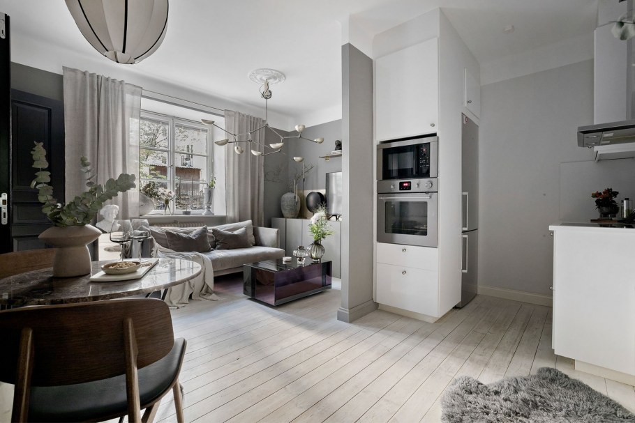 Дизайн маленькой двухкомнатной квартиры 38 кв