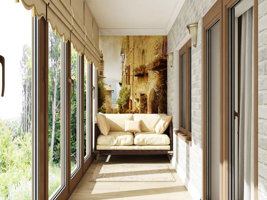 Фотообои балкон