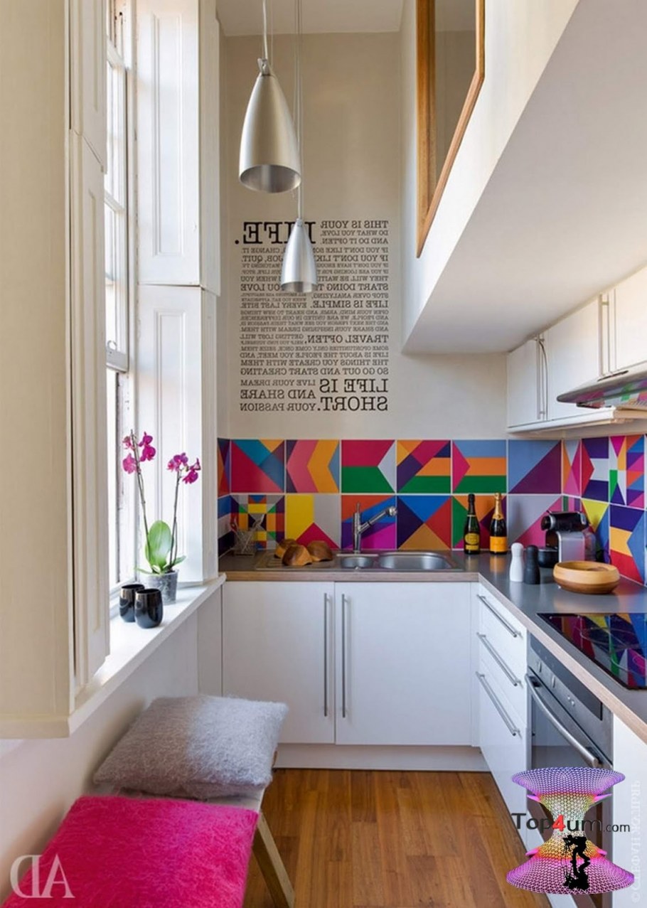 Кухня в стиле Сканди в хрущевке