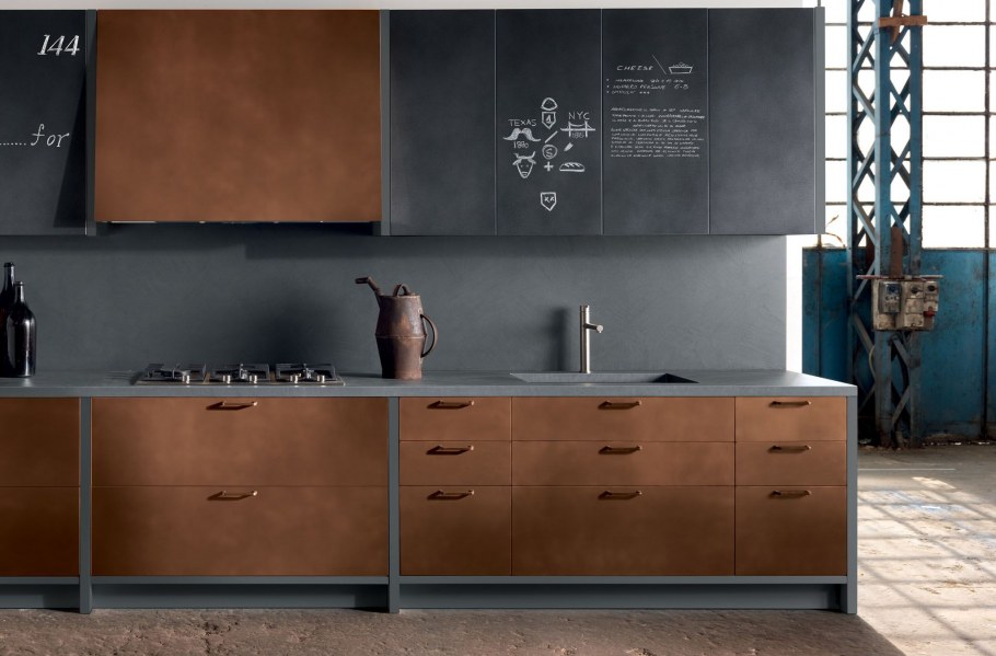 Aster cucine медь