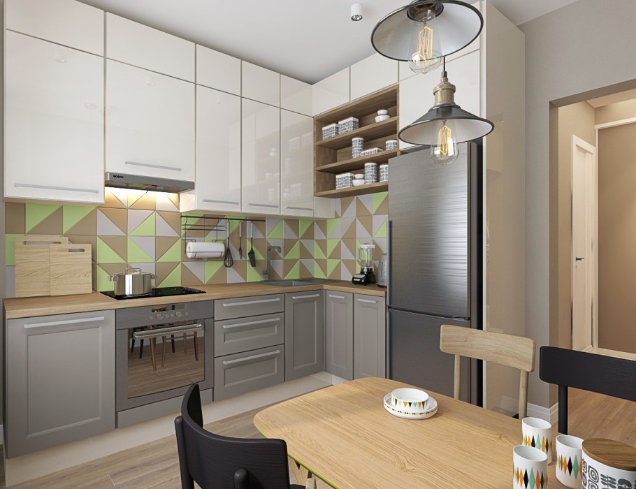 Красивый интерьер коттеджа в 170 метров